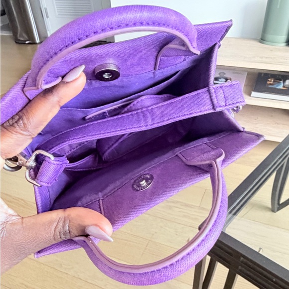 Brandon Blackwood Purple Mini Bag - Picture 5 of 5